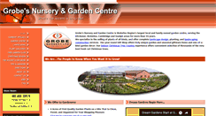 Desktop Screenshot of grobenursery.com