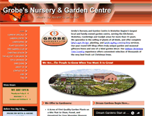 Tablet Screenshot of grobenursery.com